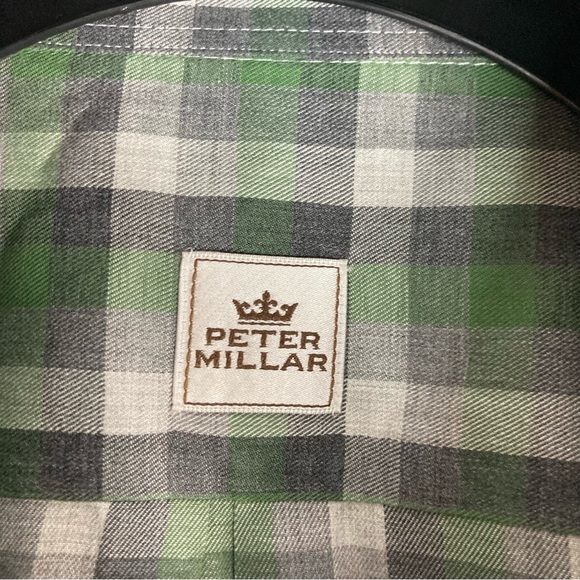Peter Millar Long Sleeve 100% Cotton Long Sleeve Shirt Size Extra Large - Picture 11 of 12